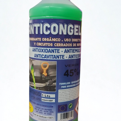 Refrigerante Moto Orgánico Verde 45% -32° 1lt Tequima