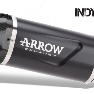 Escape ARROW Indy Race homol.BENELLI TRK 502X 21-23 - ALUMINIO NEGRO