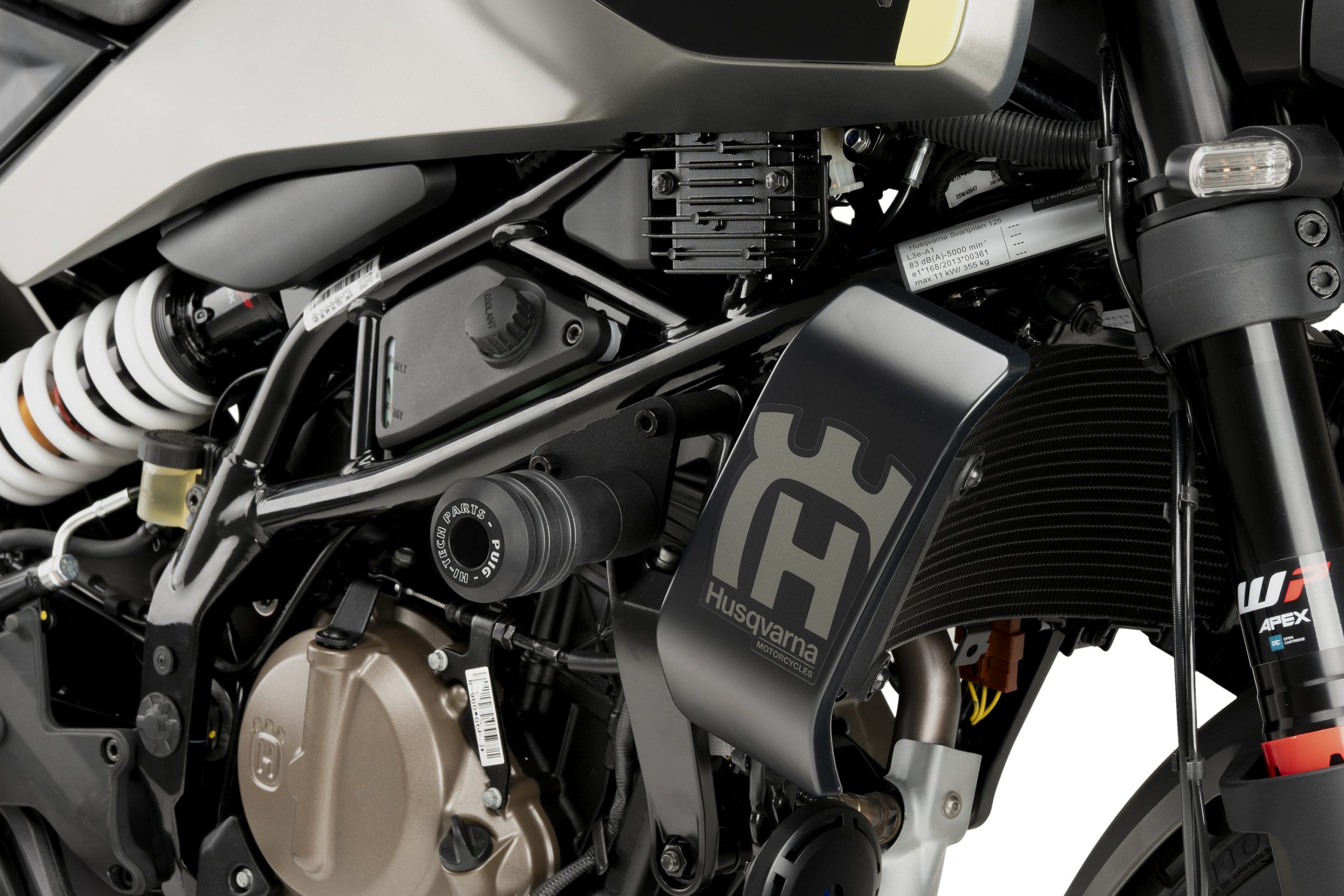 PROTECTOR MOTOR VINTAGE 2.0. HUSQVARNA SVARTPILEN