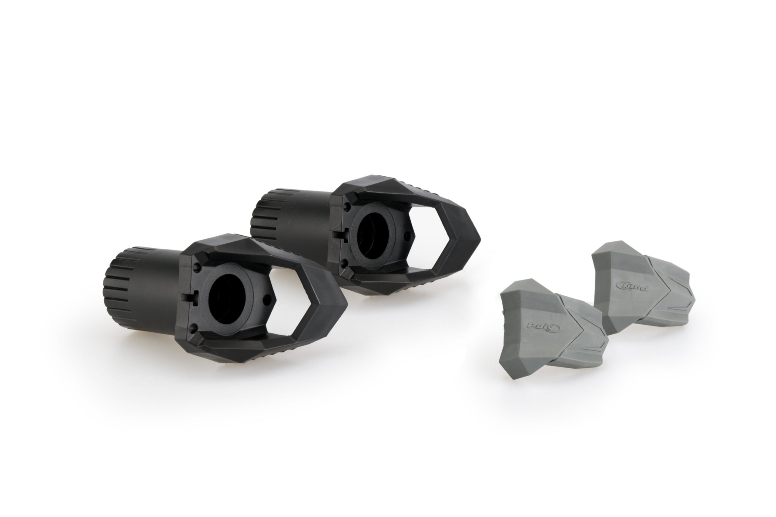 JGO TOPES DE NYLON+TAPON-GOMA MOD. R19 DE 85MM M10