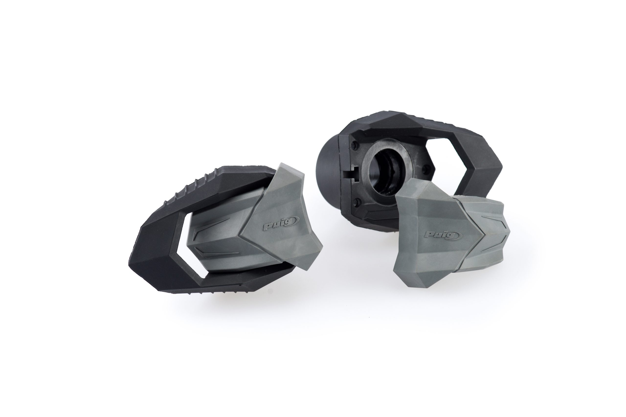 JGO TOPES DE NYLON+TAPON-GOMA MOD. R19 DE 50MM M12
