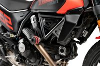PROT.MOTOR VINTAGE DUCATI SCRAMBLER C/NEGRO-PLATA