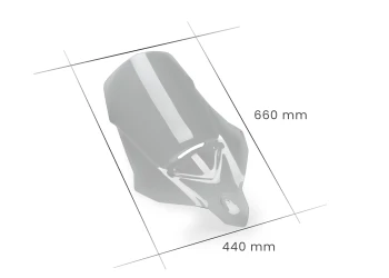 CUPULA TOURING TRIUMPH TIGER SPORT 660 22'- C/AHUM - Imagen 5