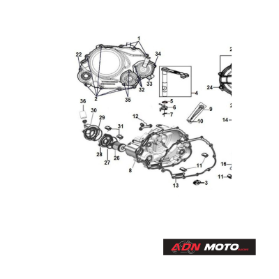 Junta tórica tapa filtro de acetie UM Renegade Nº27